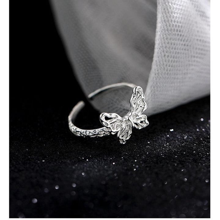 Lava Butterfly Ring Female Stylish Opening Adjustable