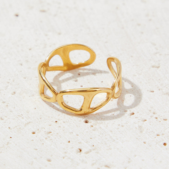 European And American Personalized Simple Women's Ring