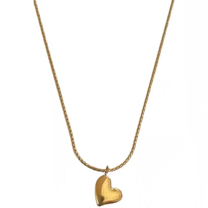 Necklace,stainless Steel,with Heart,Only Self-pickup Is Supported, And The Displayed Prices Are All Self-pickup Prices