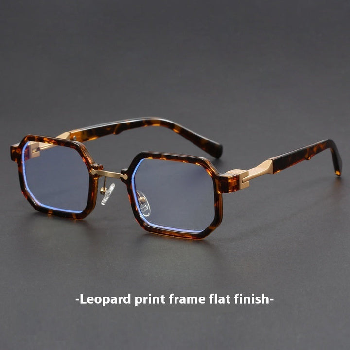 Retro Polygon Exquisite Sun Glasses Women