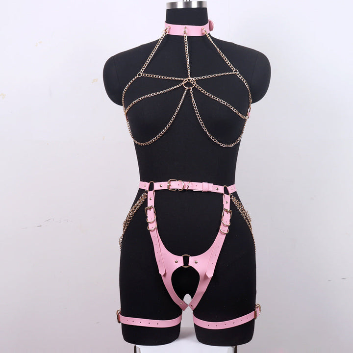 Body Chains Hollow-out Bondage And Discipline Women's Suit