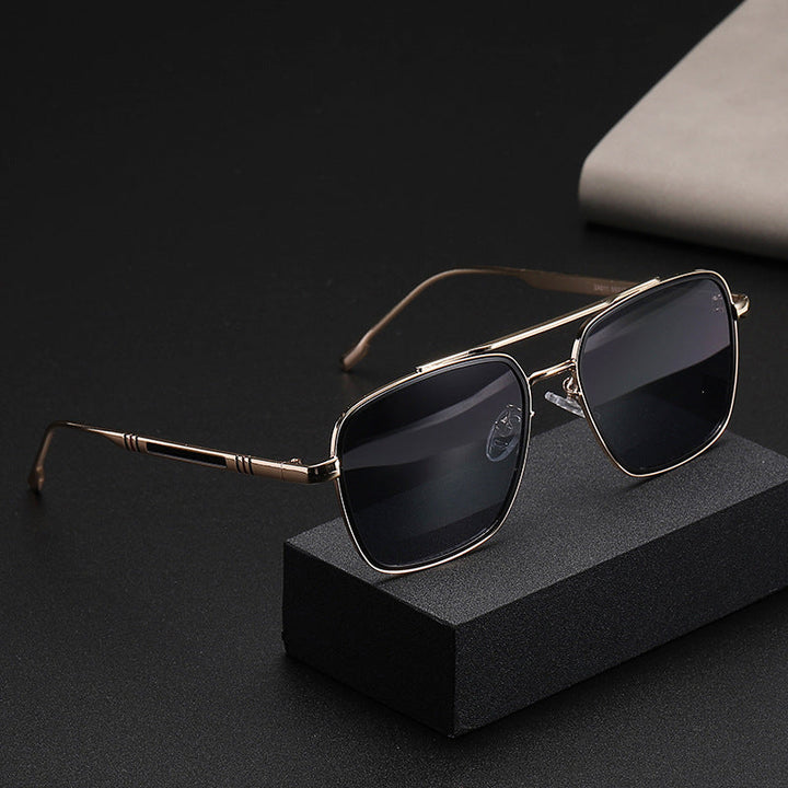 Men's And Women's Fashion UV Protection Box Sun-resistant Sunglasses