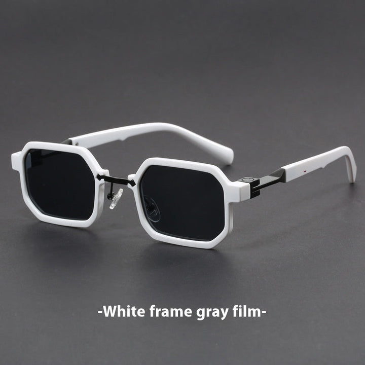 Retro Polygon Exquisite Sun Glasses Women