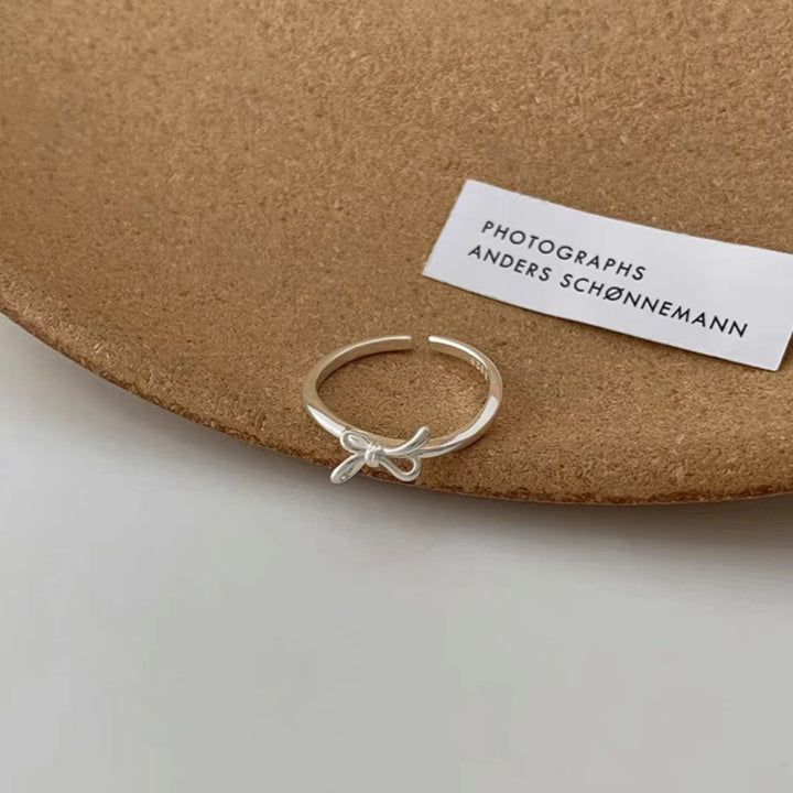 925 Sterling Silver Simple Bracelet Non-fading All-matching Little Finger Ring