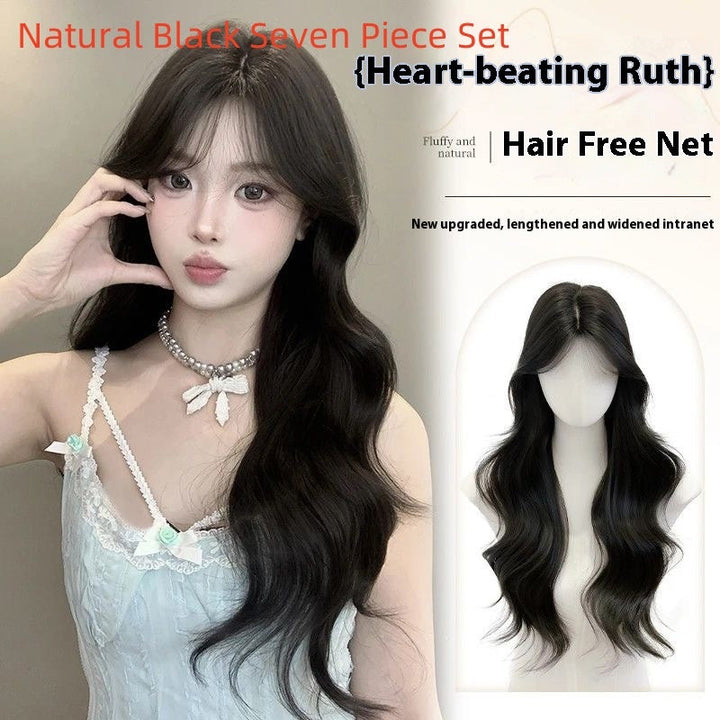 Hair Replacement Does Not Hurt Women's Natural Big Wave Curly Hair