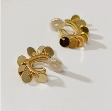 Long Slimming Water Drop Earrings Female Temperament