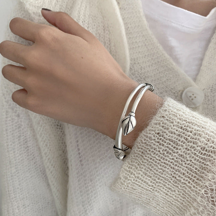 Retro Personalized Lotus Bracelet For Women