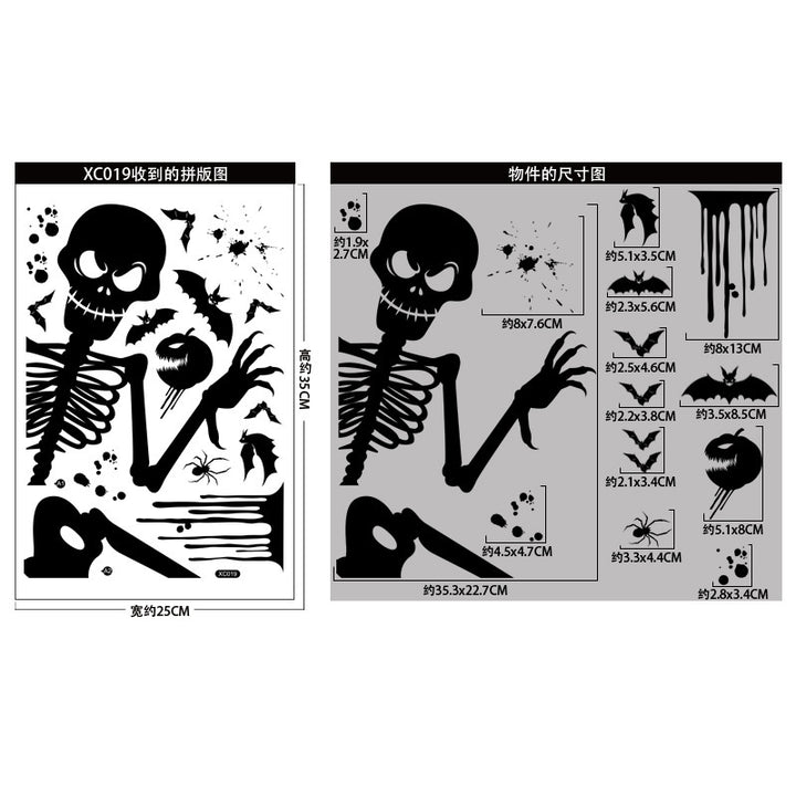 Halloween Ghost Window Sticker
