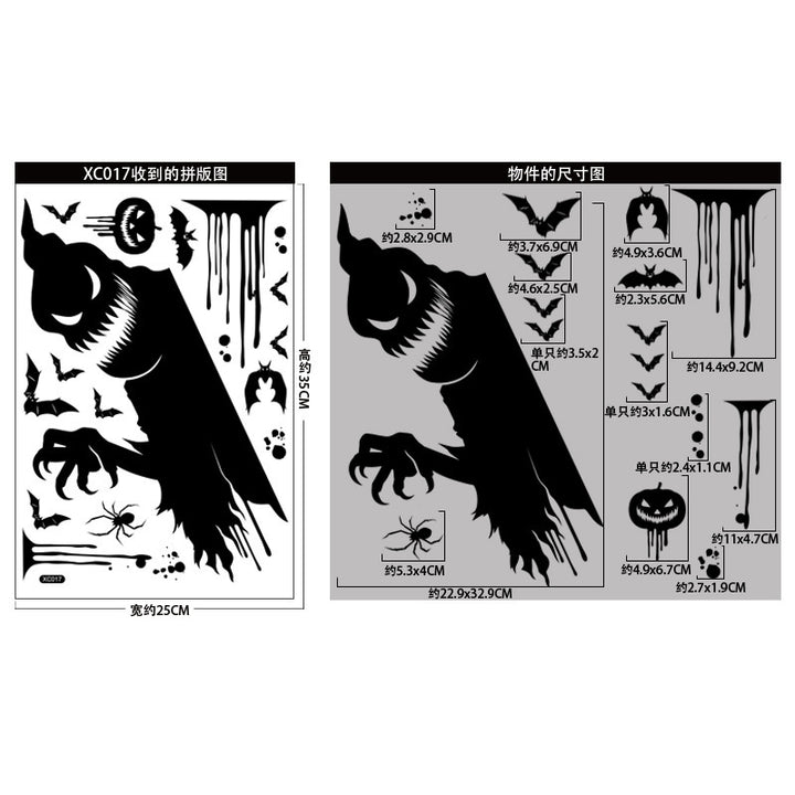 Halloween Ghost Window Sticker