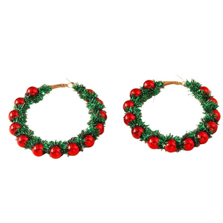 Ornament Christmas Cartoon Cute Earrings